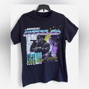 Juice WRLD Black Graphic Concert T-Shirt | Streetwear | Nostalgic